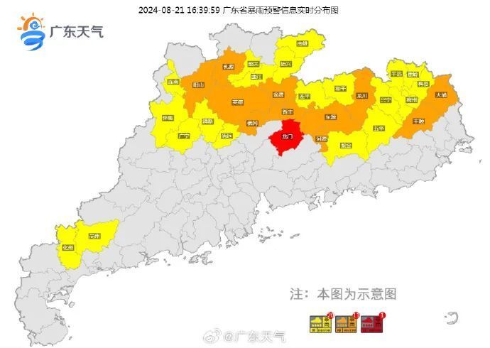 广东省各区范围地图详解